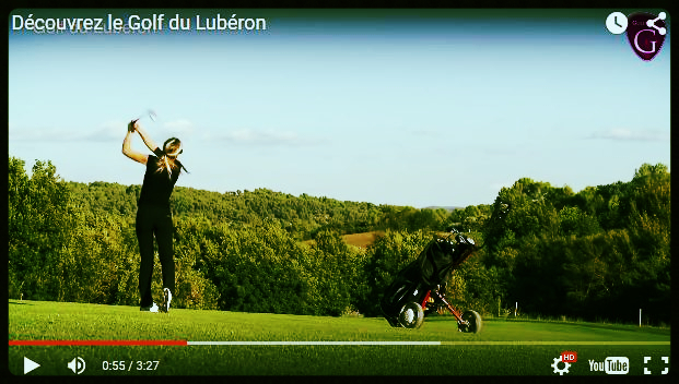 Short Video about the Course of "Golf Du Luberon" in Pierrevert - Vacances Provence