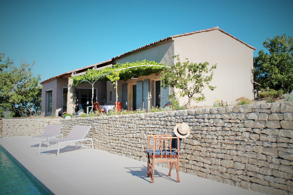 Großzügige Ferien-Villa "Ciel Du Luberon" in Bonnieux - Vacances Provence